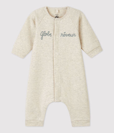 Combinaison bébé molleton en coton biologique